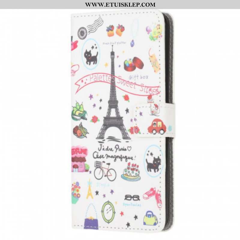 Etui Na Telefon Pokrowce do Samsung Galaxy M53 5G Lubię Paryż